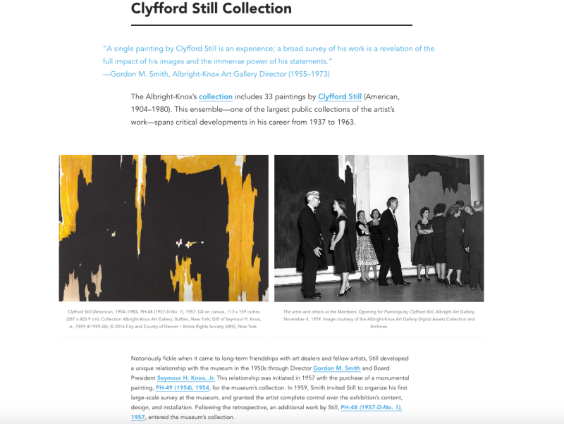 Clyfford Still Collection Page copy